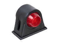 Фонарь габаритный с кронштейном LED (красный/белый) 24V (E-103) (9641)